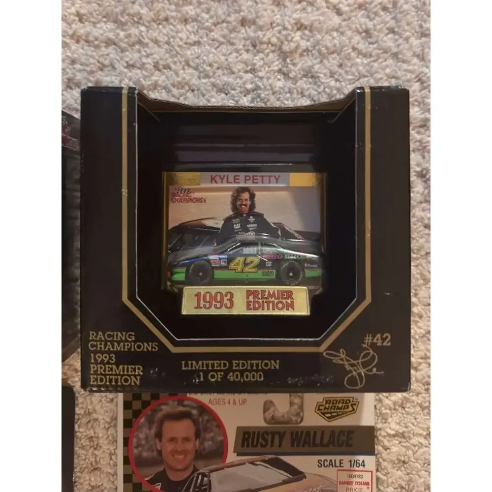Vintage NASCAR Diecast Car Lot Racing Champions Road Champs Allison Wallace